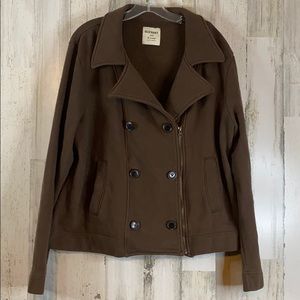 Old Navy Jacket PeaCoat with Zipper Size XL